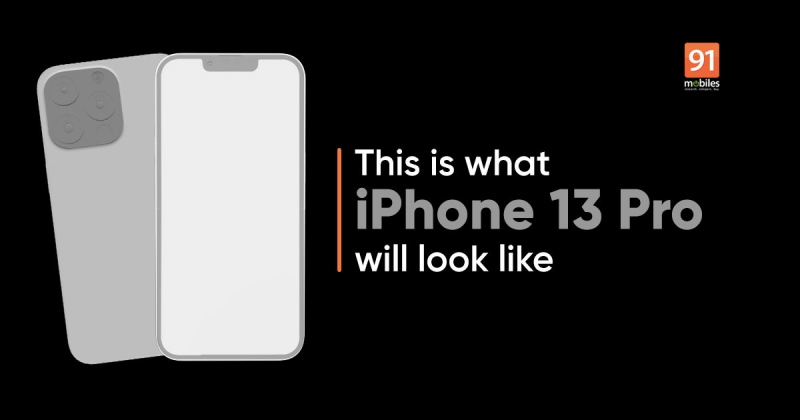 iPhone13Pro渲染图曝光苹果或为其加强续航与拍照性能